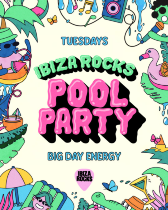 Ibiza Rocks Pool Party Closing